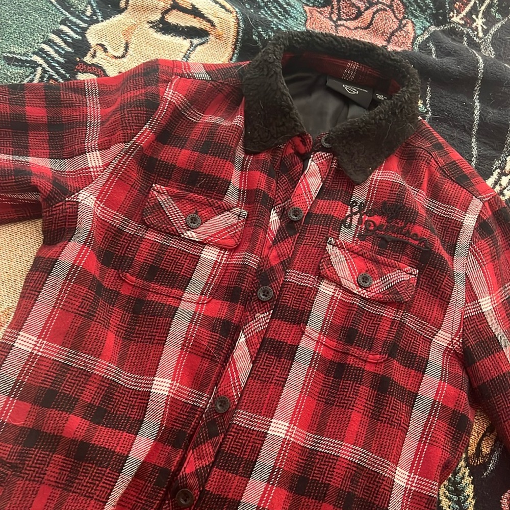Women’s Harley Davidson flannel Jacket